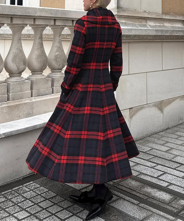 【美品】JENNEウールコート　M レッド クラシカルウールコート｜JENNE(ジェンヌ)公式通販：パリ