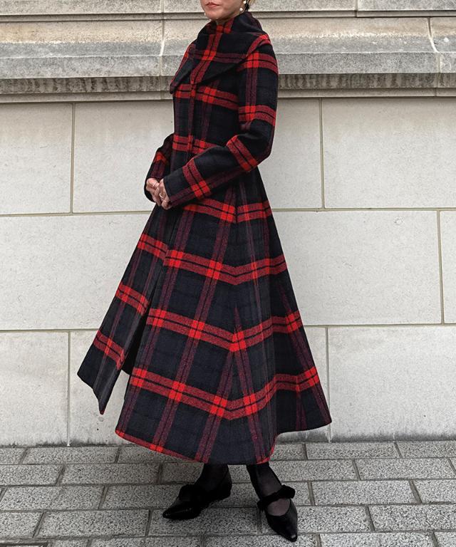 【新品未使用】JENNEジェンヌウールコート　L 赤　レッド【タグ付き】 クラシカルウールコート｜JENNE(ジェンヌ)公式通販：パリ