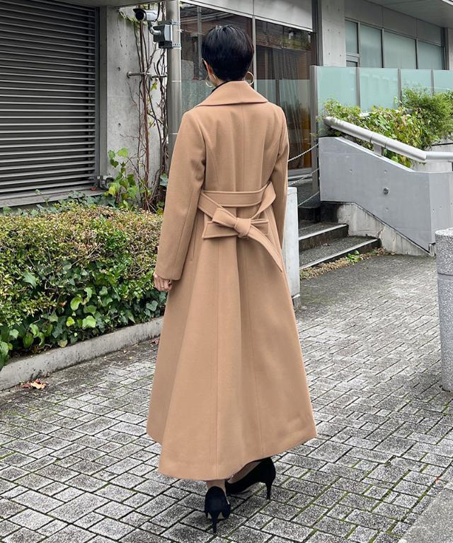 JENNE ウールコート　Ｍサイズ　ベージュ ロングコート JENNEウールコート｜JENNE(ジェンヌ)公式通販：パリジェンヌの