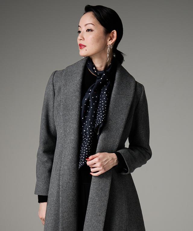 はーな　JENNE Ｍサイズウール ロングコート 新品タグ付き はーな JENNE Mサイズウール ロングコート 新品タグ付き ウール