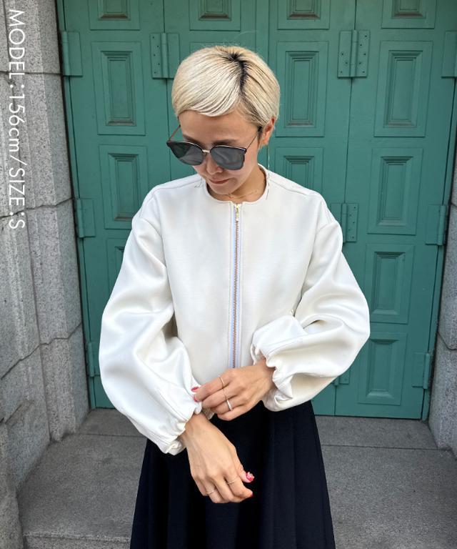 カットソー軽量ブルゾン｜JENNE(ジェンヌ)公式通販：パリ