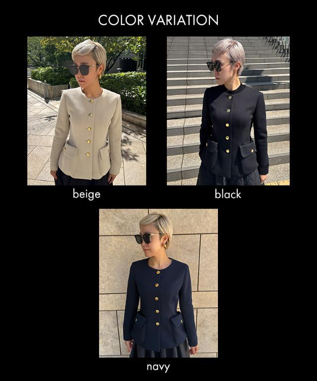 カットソー軽量ジャケット｜JENNE(ジェンヌ)公式通販：パリジェンヌの