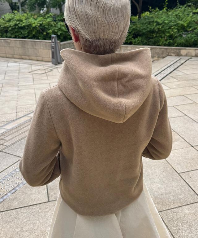 保温エアリーフリースジャケット（イタリア素材）｜JENNE(ジェンヌ