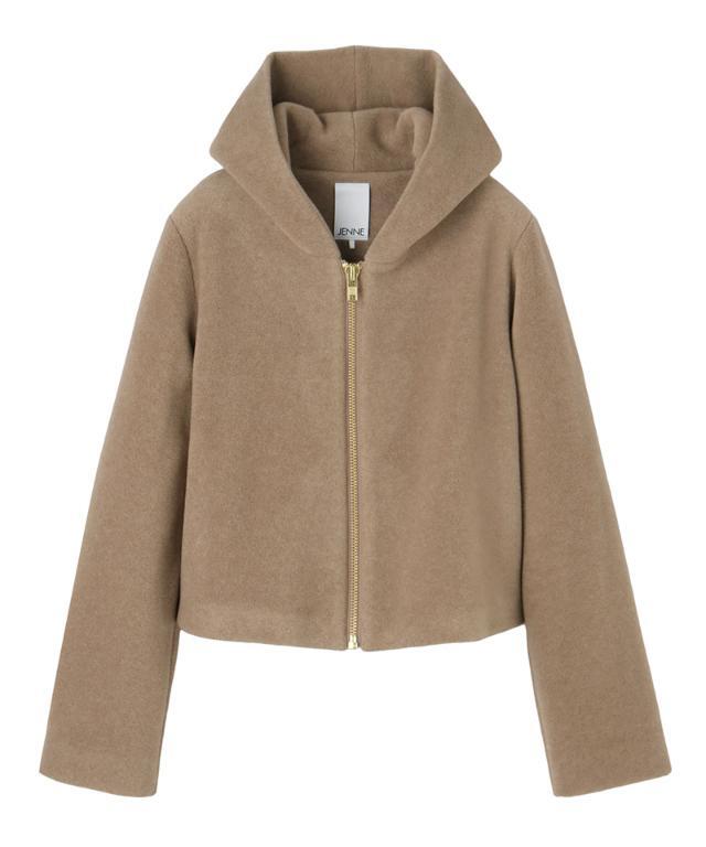 JENNE ジェンヌ　保温エアリーフリースジャケット（イタリア素材） 保温エアリーフリースジャケット（イタリア素材）｜JENNE(ジェンヌ