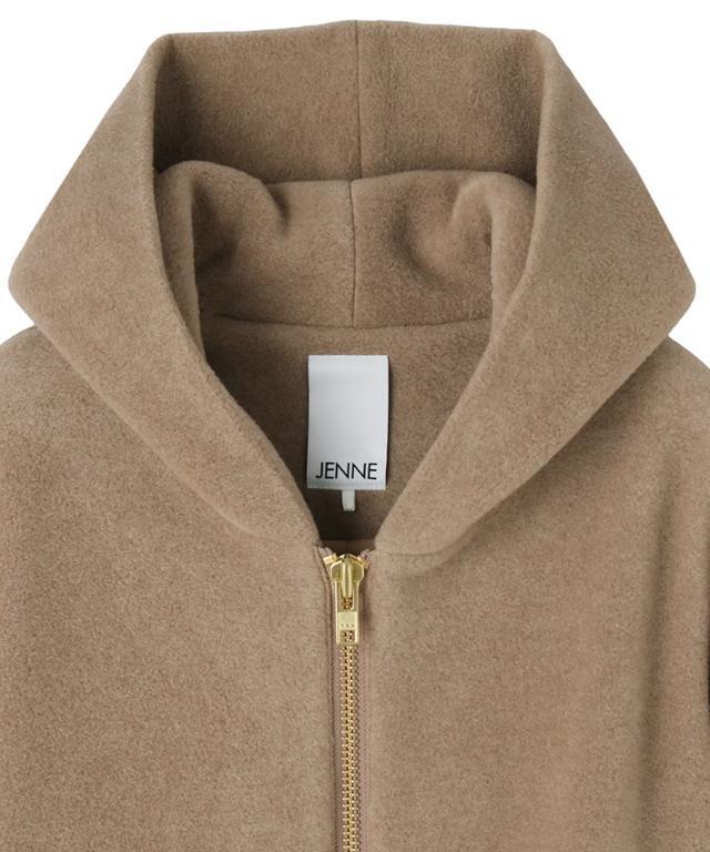 保温エアリーフリースジャケット（イタリア素材）｜JENNE(ジェンヌ