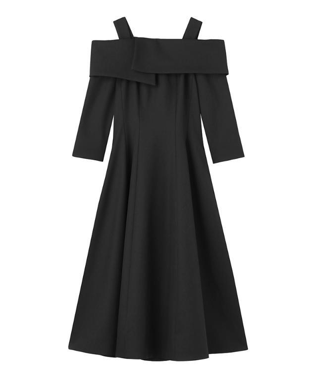 最終値下げ】IMVAL オフショルダー ワンピース 最終値下げ】IMVAL オフ