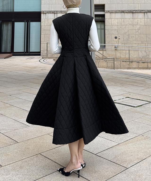 2WAY機能綿キルティングジレワンピース｜JENNE(ジェンヌ)公式通販