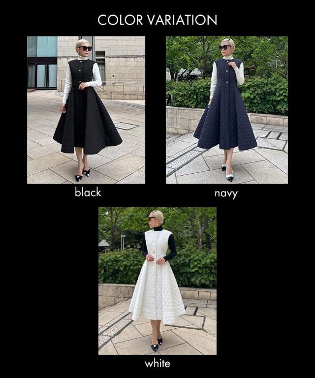 2WAY機能綿キルティングジレワンピース｜JENNE(ジェンヌ)公式通販