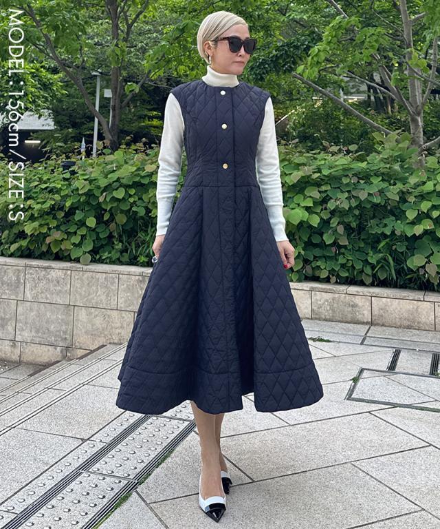 apolina キルティングワンピース 3-5y 公式限定 apolina アポリナ Wendy Dress Patchwork 3-5y パッチ