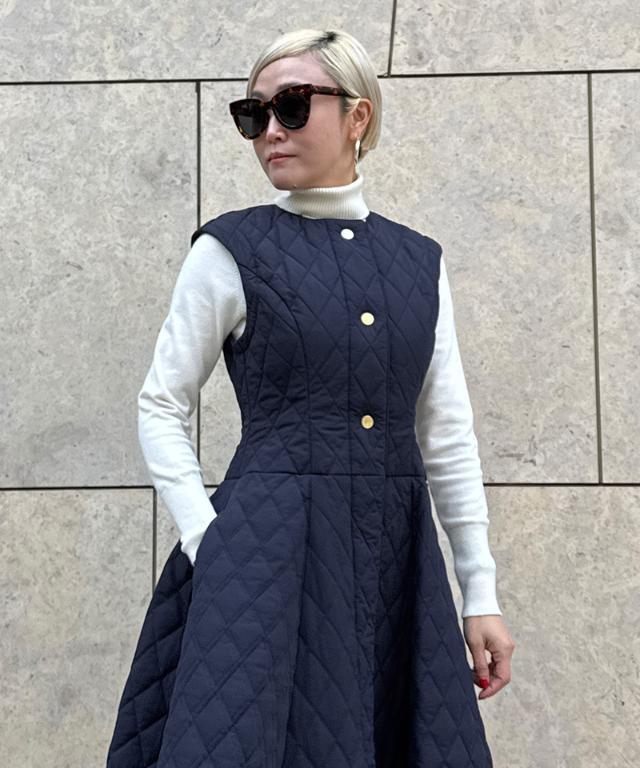 2WAY機能綿キルティングジレワンピース｜JENNE(ジェンヌ)公式通販