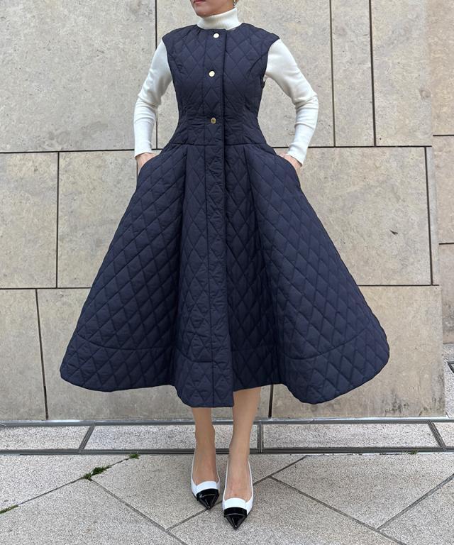 2WAY機能綿キルティングジレワンピース｜JENNE(ジェンヌ)公式通販