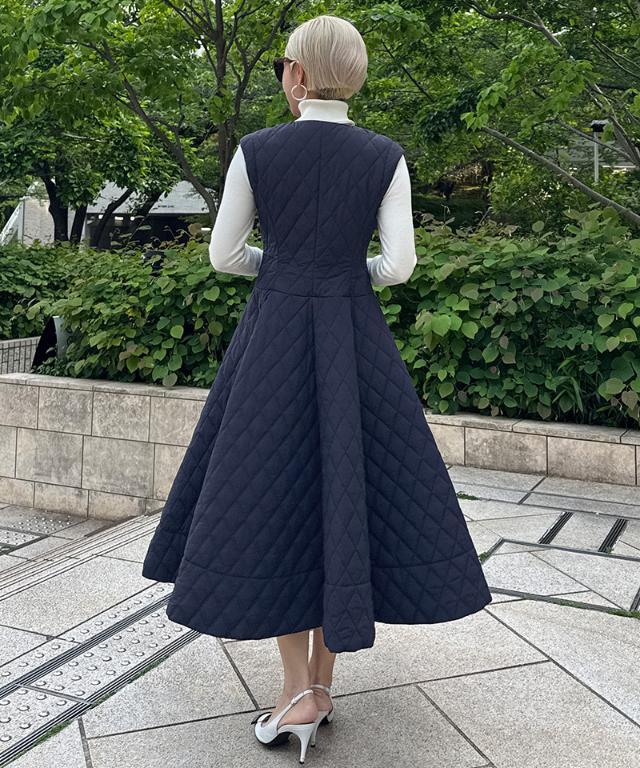 2WAY機能綿キルティングジレワンピース｜JENNE(ジェンヌ)公式通販