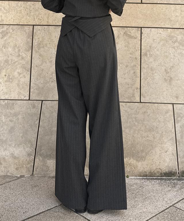 ❤カル【クヌースマーフ】✨美品　バックレース　ハイウエスト　パンツ　黒　F Knuth Marf | KNUTH MARF