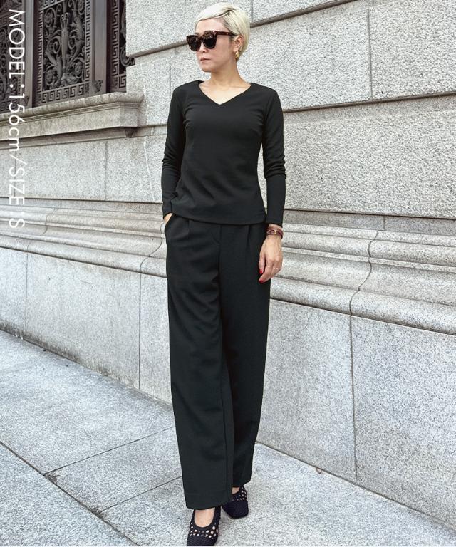 ストレッチモダンワイドパンツ｜JENNE(ジェンヌ)公式通販：パリ  