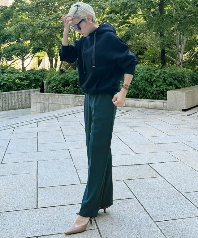 ストレッチモダンワイドパンツ｜JENNE(ジェンヌ)公式通販：パリ  