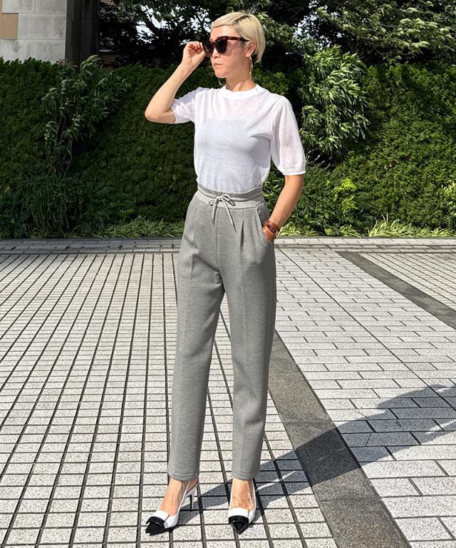 日本製美脚カットソースラックス｜JENNE(ジェンヌ)公式通販：パリ