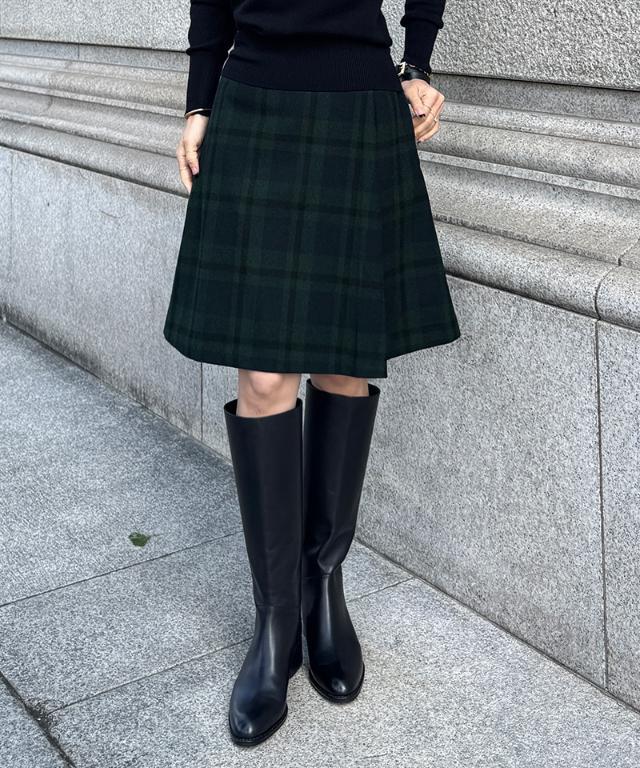 Aラインチェックスカート｜JENNE(ジェンヌ)公式通販：パリジェンヌの