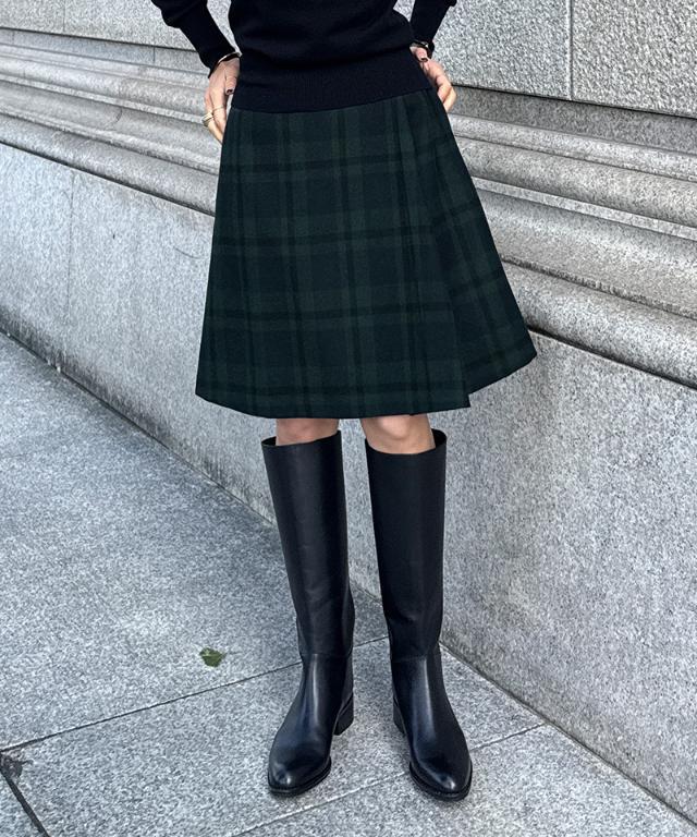 Aラインチェックスカート｜JENNE(ジェンヌ)公式通販：パリジェンヌの
