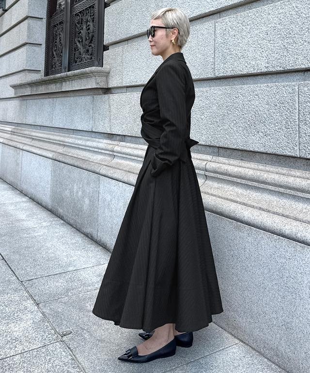 ピンストライプフレアスカート｜JENNE(ジェンヌ)公式通販：パリ