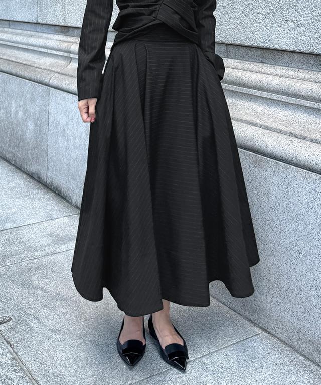 ピンストライプフレアスカート｜JENNE(ジェンヌ)公式通販：パリ