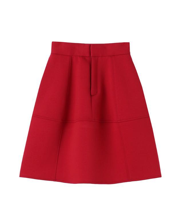 未使用品タグ付き☆JENNE　ボートネック　カットソー　美シルエット　赤　S カットソー切り替えminiスカート｜JENNE(ジェンヌ)公式通販：パリ