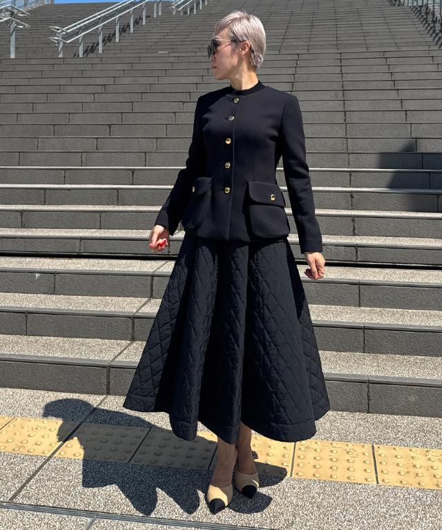 機能中綿キルティングスカート｜JENNE(ジェンヌ)公式通販：パリ