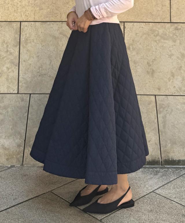 ジェンヌ　キルティングスカート　M 黒 機能中綿キルティングスカート｜JENNE(ジェンヌ)公式通販：パリ