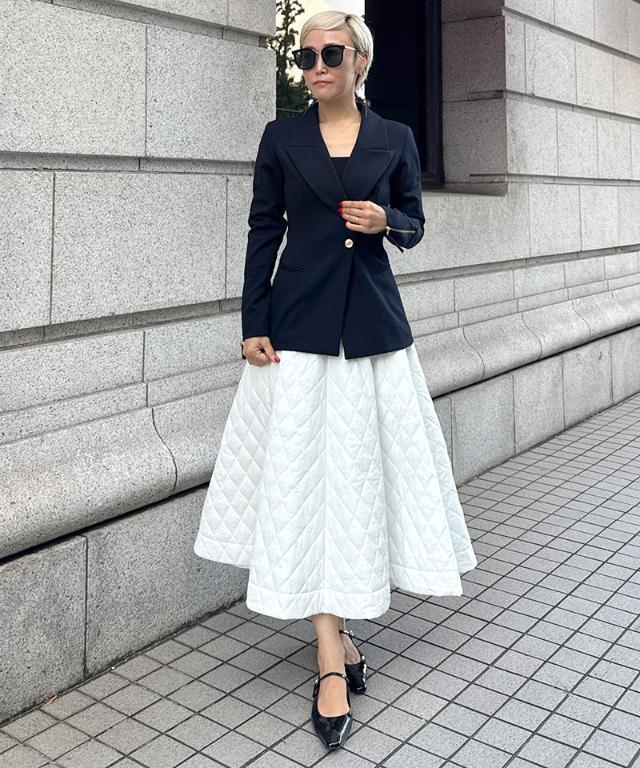 機能中綿キルティングスカート｜JENNE(ジェンヌ)公式通販：パリ