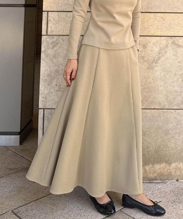 裏起毛カットロングスカート｜JENNE(ジェンヌ)公式通販：パリ