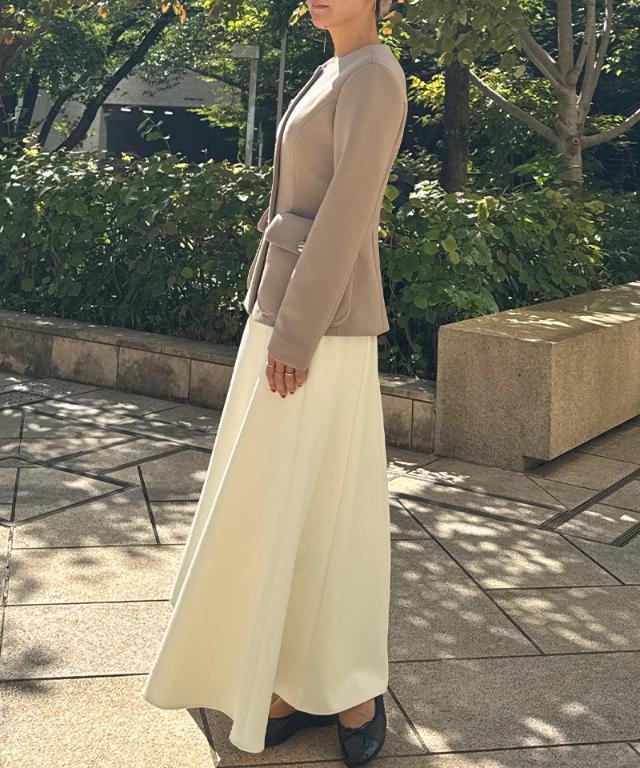 裏起毛カットロングスカート｜JENNE(ジェンヌ)公式通販：パリ