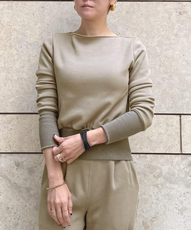日本製ふわふわ美ライントレーナー（保温性機能生地）｜JENNE(ジェンヌ