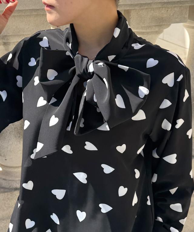 日本製ハートボータイブラウス｜JENNE(ジェンヌ)公式通販：パリ