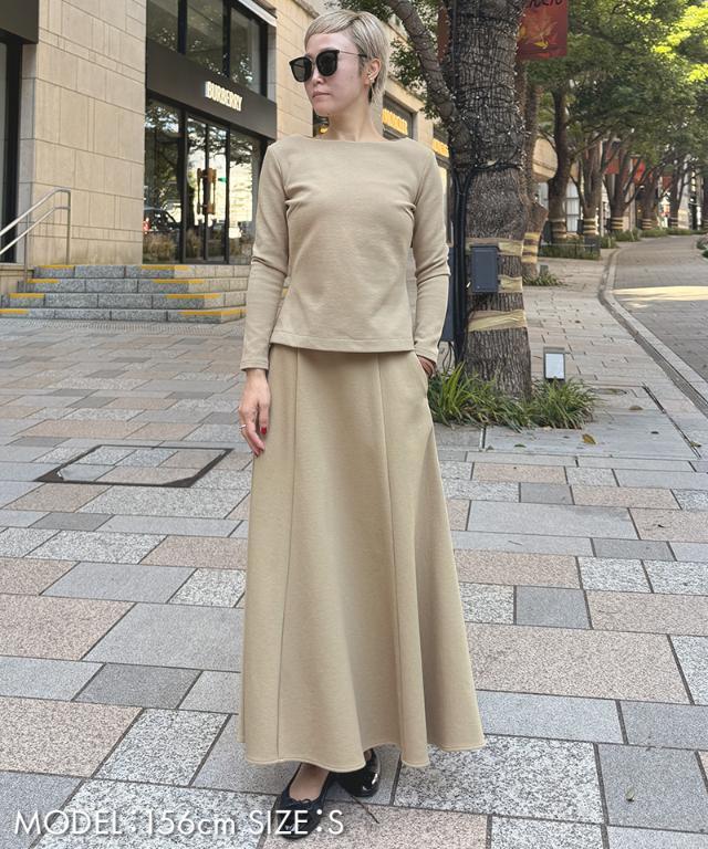 美バストライン裏起毛カットソー｜JENNE(ジェンヌ)公式通販：パリ