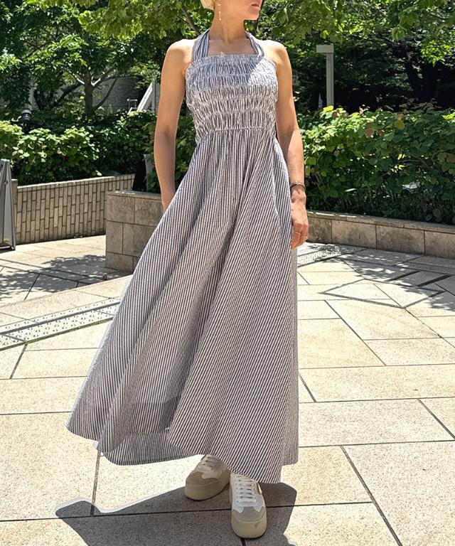 ジェンヌ　ロングワンピース ストライプベアトップワンピース｜JENNE(ジェンヌ)公式通販：パリ