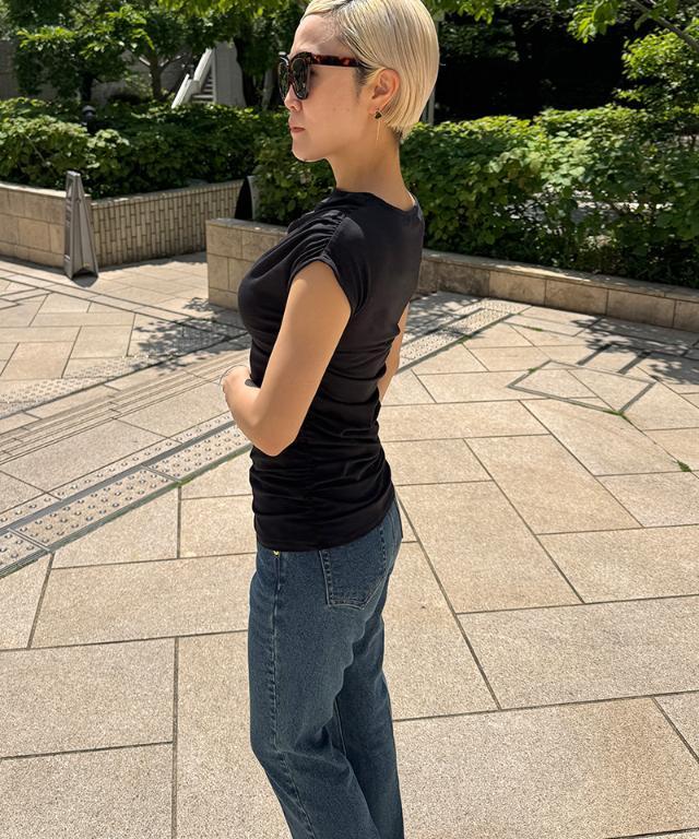 tシャツ 日本製エアリーcoolシャーリングカットソー レディース 日本製エアリーcoolシャーリングカットソー｜JENNE(ジェンヌ