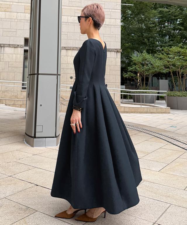 コクーン立体ドレス＜サステナブル生地＞｜JENNE(ジェンヌ)公式通販