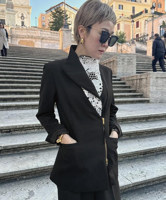 レースカラージャケット｜JENNE(ジェンヌ)公式通販：パリジェンヌの