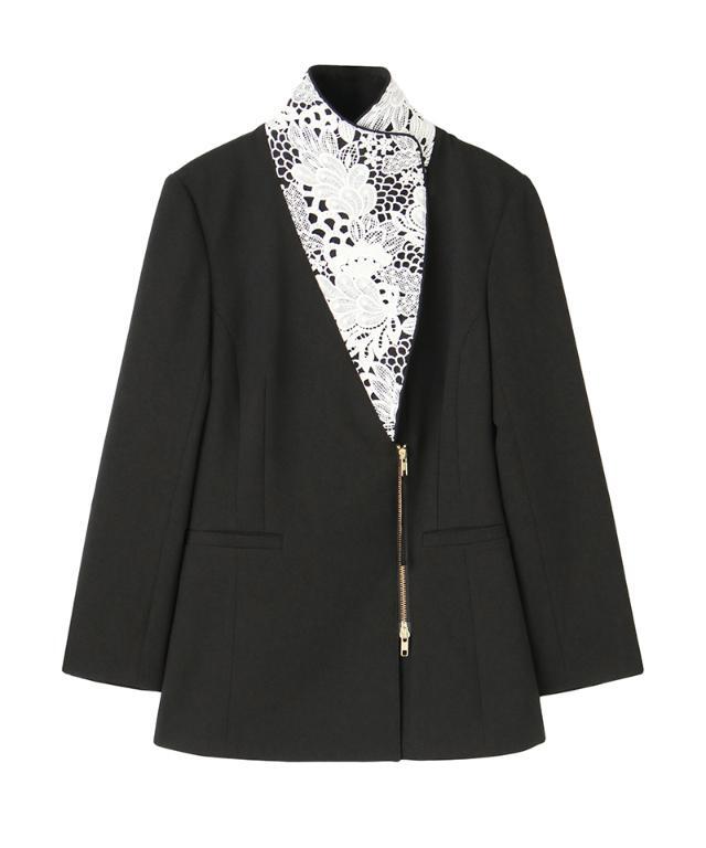 ジャケット・アウター No.3 JENNE jk. レースカラージャケット｜JENNE(ジェンヌ)公式通販：パリジェンヌの