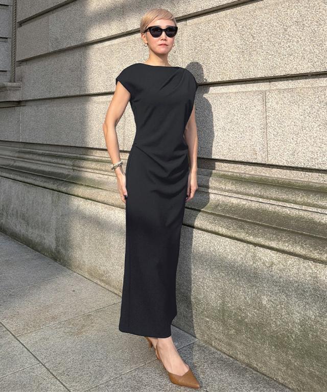 ドレープカットストレッチワンピース｜JENNE(ジェンヌ)公式通販：パリ