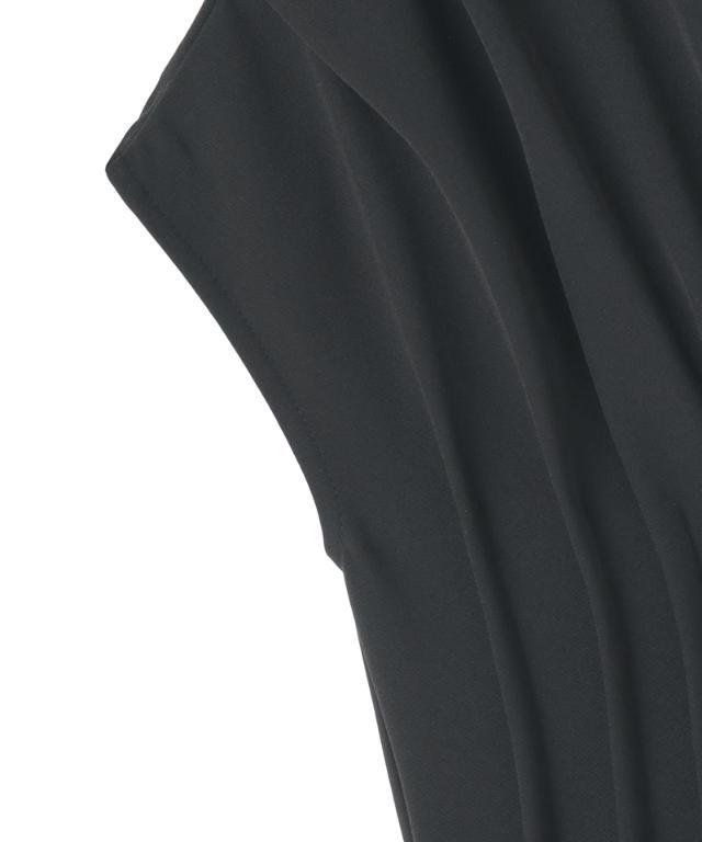 タック立体ドレスワンピ(防シワ・接触冷感・eco素材)｜JENNE(ジェンヌ