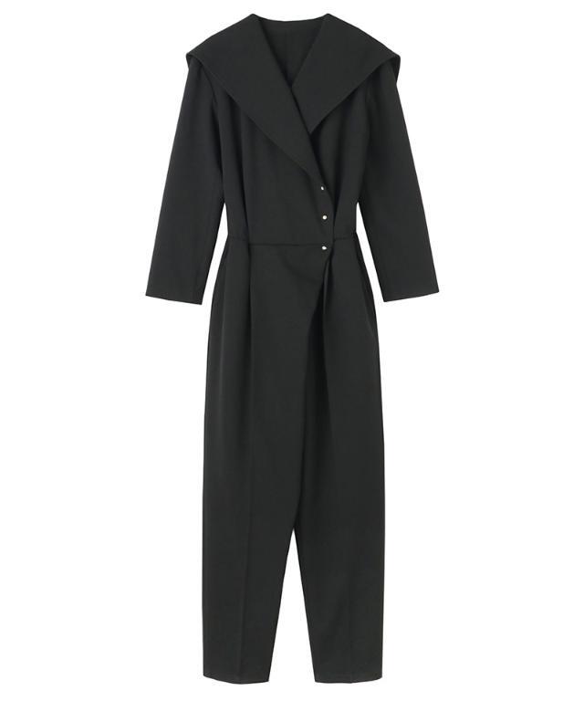 ショール風ジャンプスーツ（防シワ生地）｜JENNE(ジェンヌ)公式通販