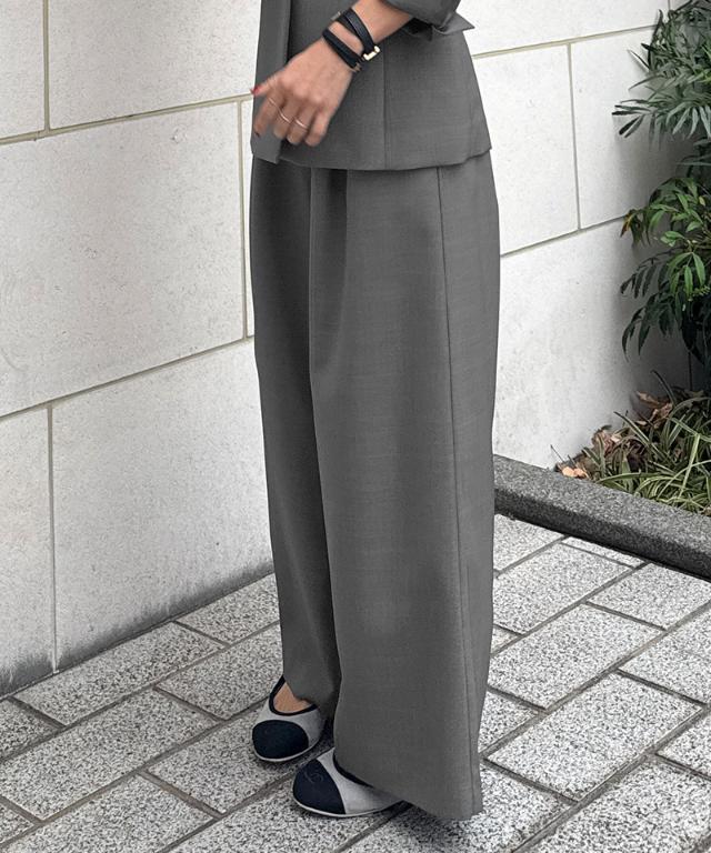 ウエストサテンパンツ（防シワ生地）｜JENNE(ジェンヌ)公式通販：パリ