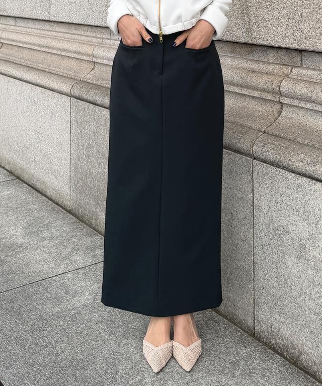 JENNE ジェンヌ ツイードストレートスカート ロングスカート ブラック 黒 ツイードタイトスカート｜JENNE(ジェンヌ)公式通販：パリジェンヌの