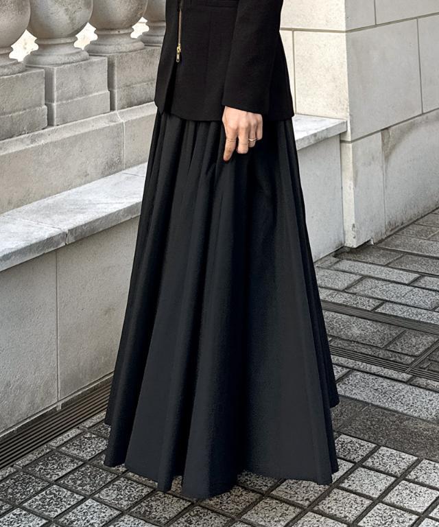 クール素材ボリュームドレススカート｜JENNE(ジェンヌ)公式通販：パリ