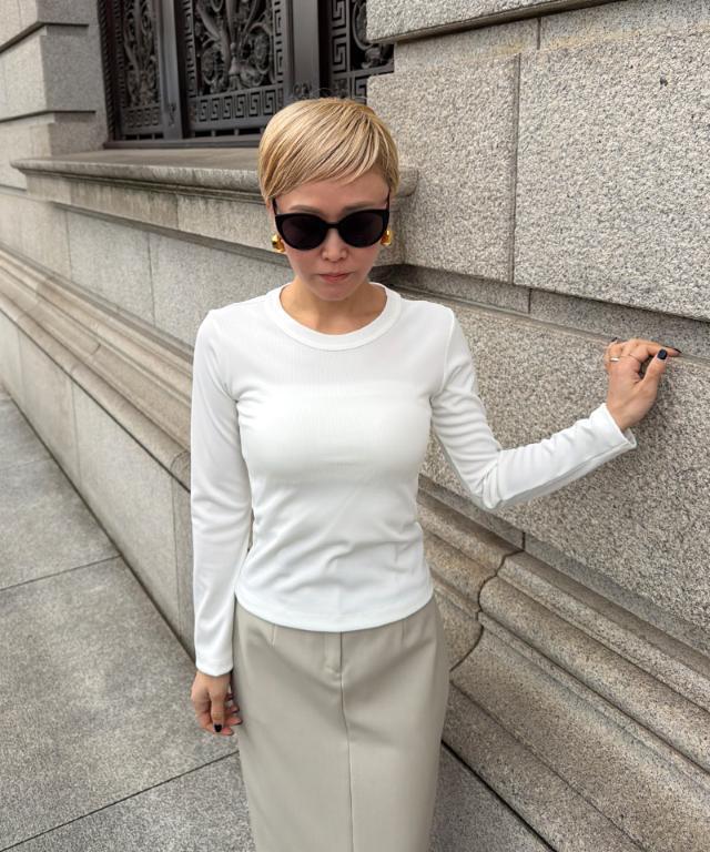 日本製ストレッチリブTシャツ｜JENNE(ジェンヌ)公式通販：パリ