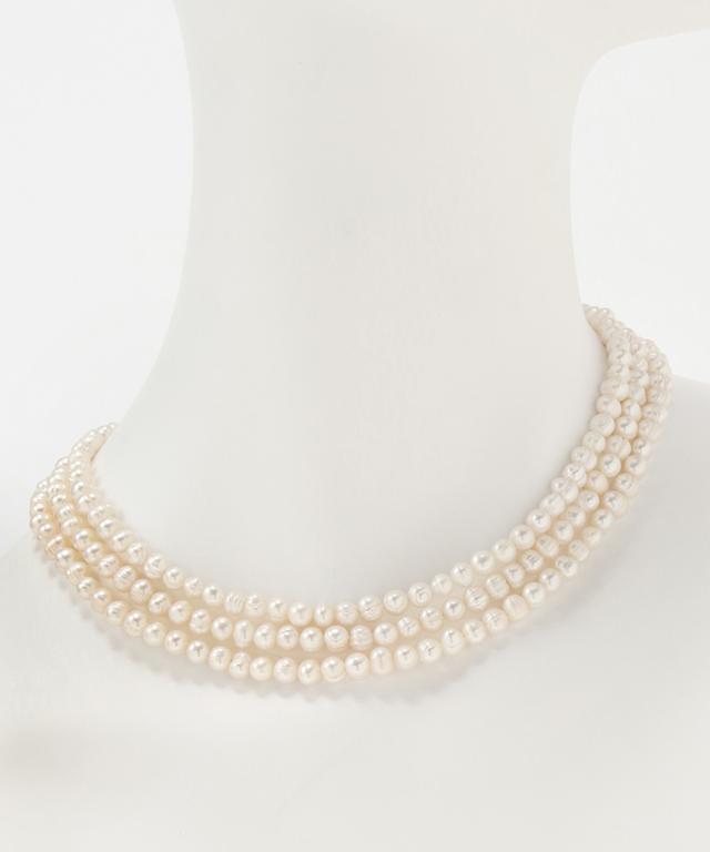 日本製JENNEコスチュームジュエリー パールネックレス 新品 日本製JENNEコスチュームジュエリー パールネックレス