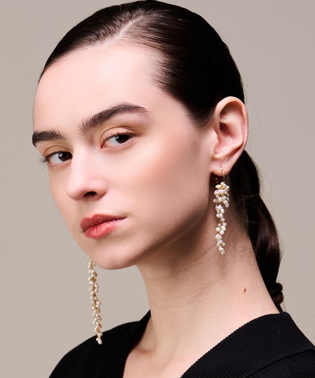 淡水パールアシンメトリーピアス｜JENNE(ジェンヌ)公式通販：パリ