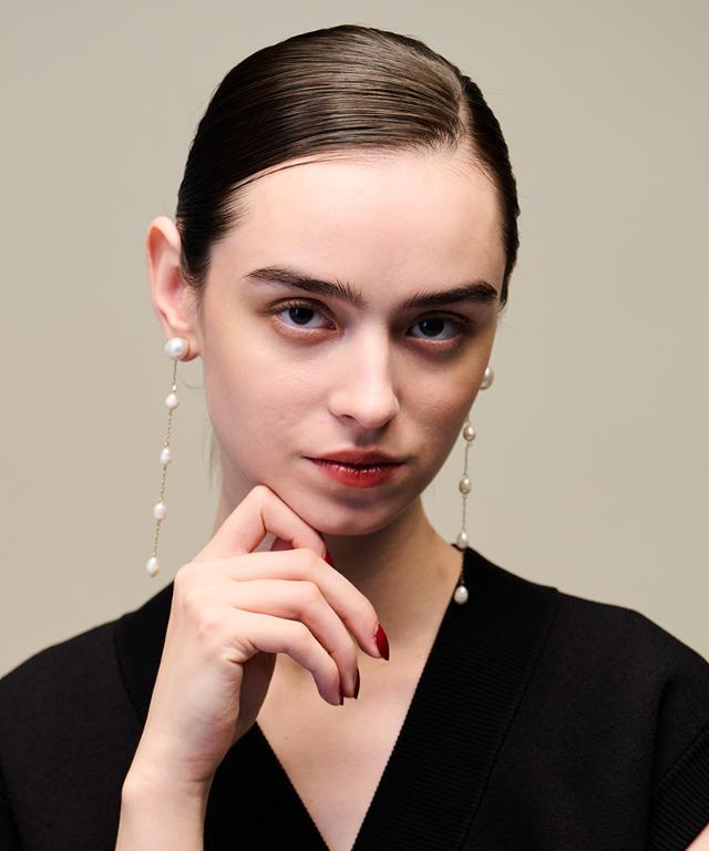 淡水パールロングピアス｜JENNE(ジェンヌ)公式通販：パリジェンヌの