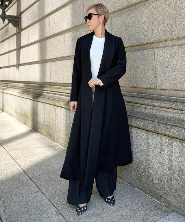 【美品】JENNE／日本製ウールコート（ネイビー） JENNEウールコート＜日本製生地＞｜JENNE(ジェンヌ)公式通販：パリ