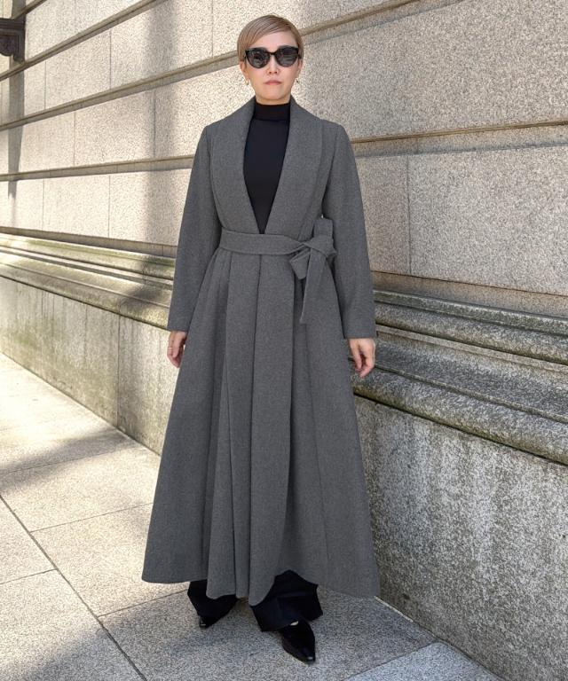 極美品 OVERCOAT F22J011-NKBW ウールコート2 グレー JENNEウールコート＜日本製生地＞｜JENNE(ジェンヌ)公式通販：パリ
